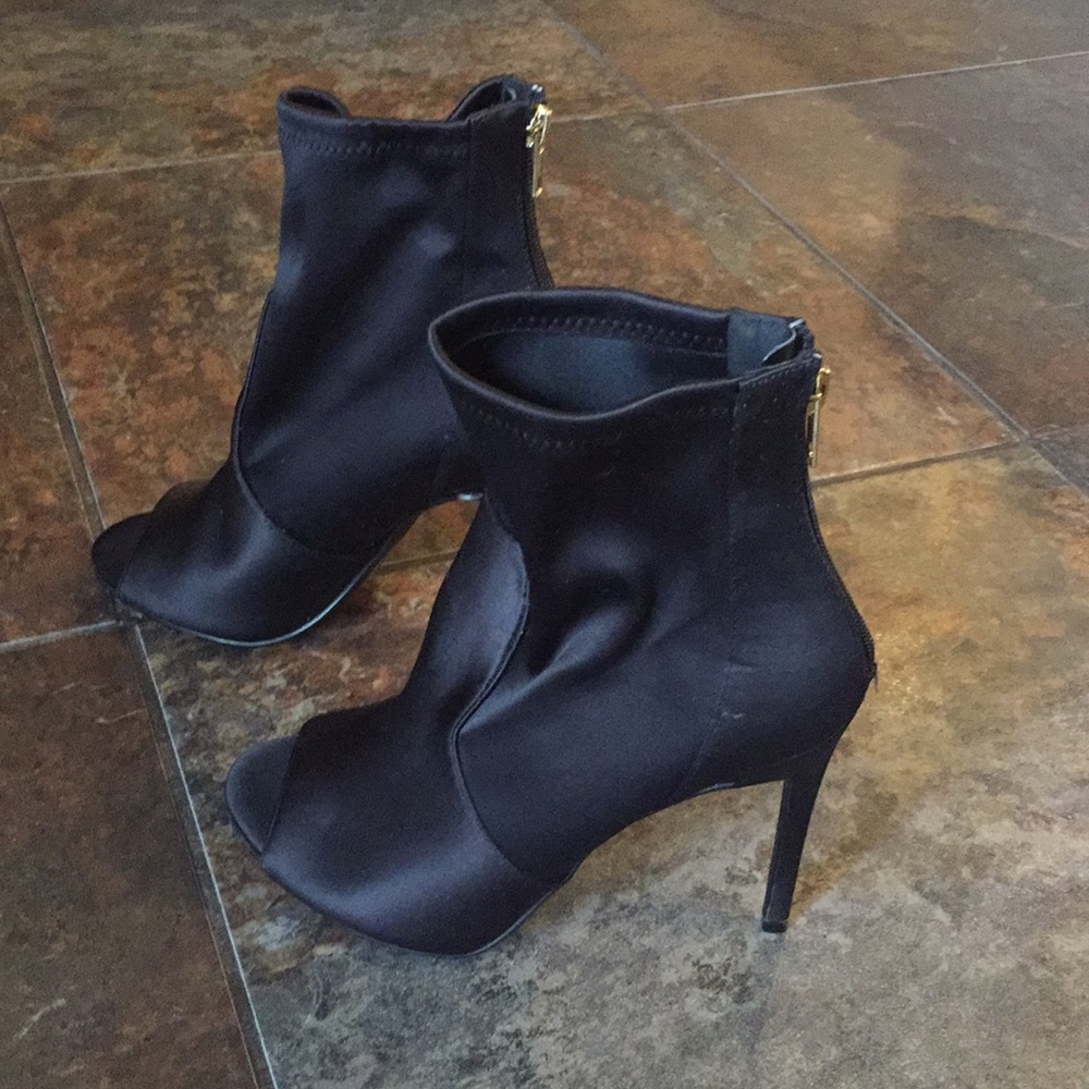 Black booties